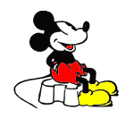 Disney plaatjes Mickey en minnie mouse 