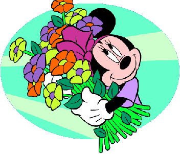 Disney plaatjes Mickey en minnie mouse 