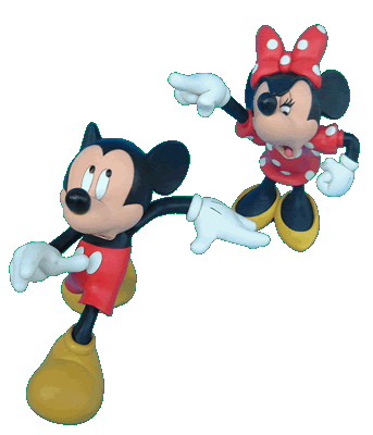 Disney plaatjes Mickey en minnie mouse 