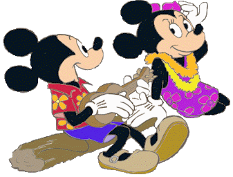 Disney plaatjes Mickey en minnie mouse 