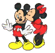 Disney plaatjes Mickey en minnie mouse 