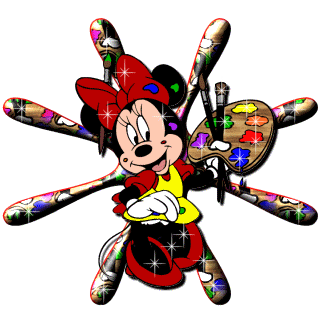 Disney plaatjes Mickey en minnie mouse 