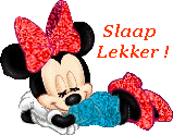 Disney plaatjes Mickey en minnie mouse Slaap Lekker