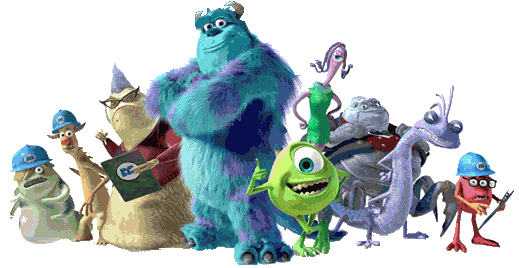 Monsters en co Disney plaatjes 