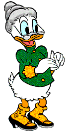 Disney plaatjes Oma duck 