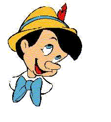 Pinokkio Disney plaatjes Pinokio Groeiende Neus Door Liegen