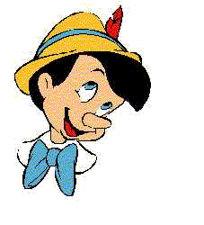 Pinokkio Disney plaatjes Pinokio Groeiende Neus Door Liegen