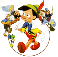 Pinokkio Disney plaatjes 