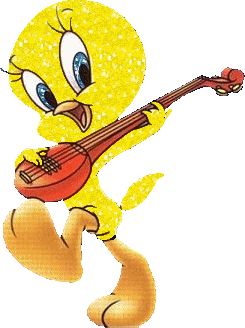 Disney plaatjes Tweety en silvester 