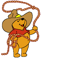 Winnie de pooh Disney plaatjes Cowboy Winnie De Pooh