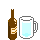 Eten en drinken Eten en drinken plaatjes Icons Bierglas Icon