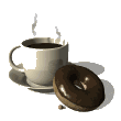 Eten en drinken Eten en drinken plaatjes Kopje koffie 