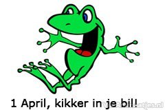 1 april Facebook plaatjes 1 April Kikker In Je Bil