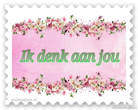 Facebook plaatjes Denk aan jou 