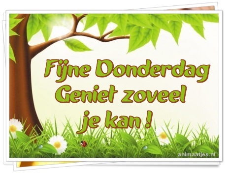 donderdag Facebook plaatjes 