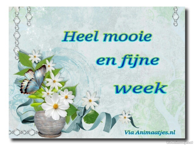 fijne week Facebook plaatjes 