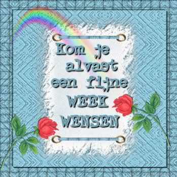 fijne week Facebook plaatjes 