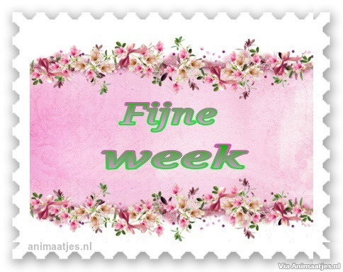 fijne week Facebook plaatjes 
