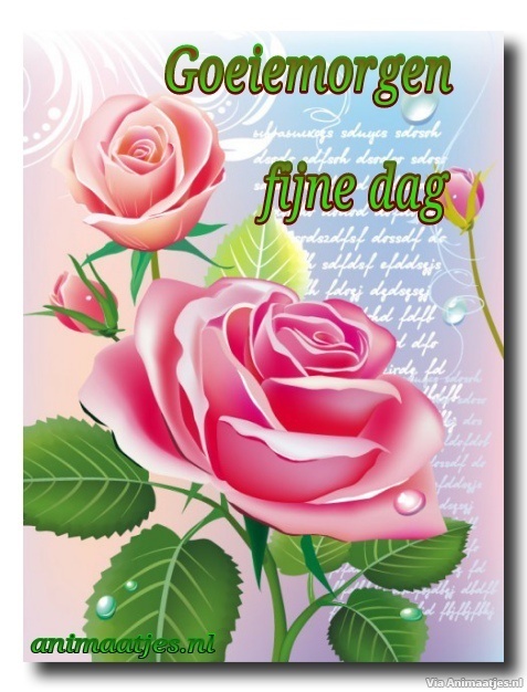 Goedemorgen Facebook plaatjes 