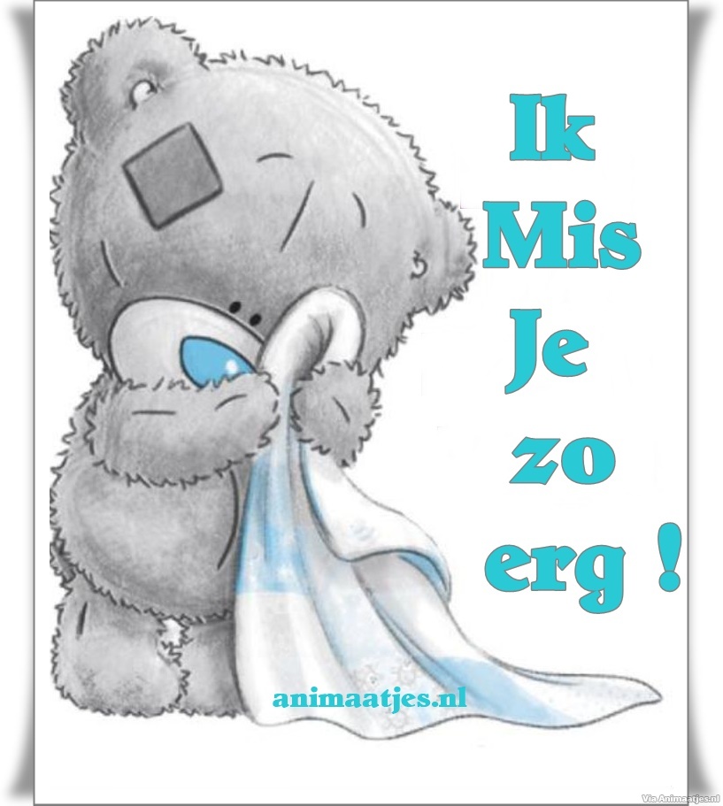 Facebook plaatjes Ik mis je zo 