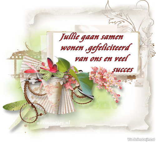 Facebook plaatjes Samen wonen 