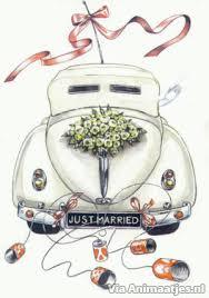 Facebook plaatjes Trouwdag gefeliciteerd Just Married