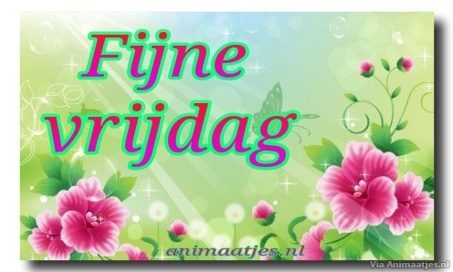 vrijdag Facebook plaatjes 