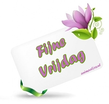 vrijdag Facebook plaatjes 