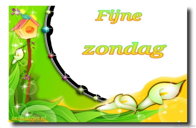 zondag Facebook plaatjes 