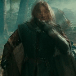 Films en series Films Lord of the rings Boromir Blaast Op Zijn Hoorn