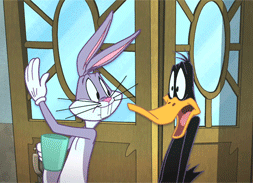 Looney tunes Films en series Series Bugs Bunny En Daffy Duck Meppen Elkaar