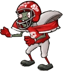 Games Plants vs zombies Rugby Zombie