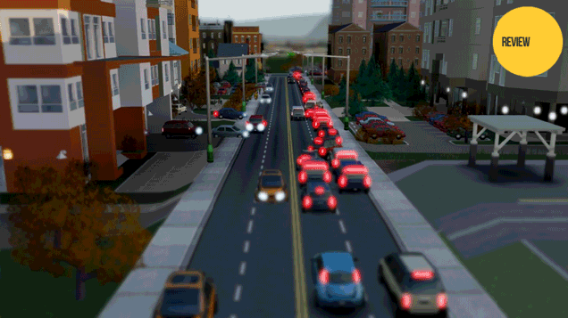 Games Simcity Simcity Drukke Weg