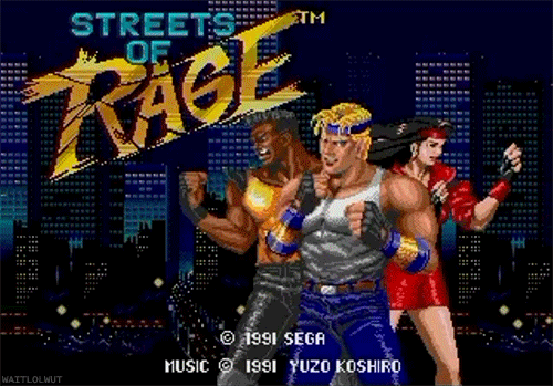 Games Streets of rage 