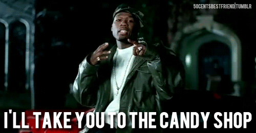Artiesten 50 cent Gifs snoepwinkel 50centsbestfriend 50 candyshop 