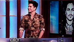 Adam Lambert GIF. Artiesten Gifs Adam lambert Pose 