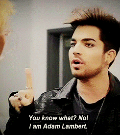 Adam Lambert GIF. Artiesten Koningin Londen Gifs Adam lambert Bohemian rhapsody 