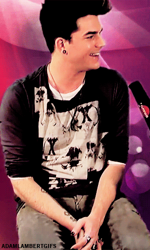 Artiesten Gifs Adam lambert 
