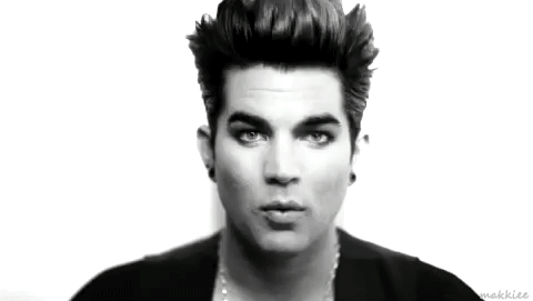 Artiesten Gifs Adam lambert 