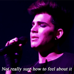 Adam Lambert GIF. Artiesten Gifs Adam lambert 