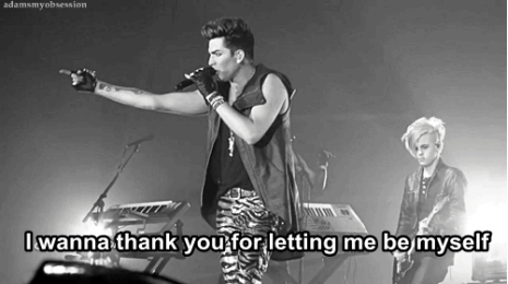 Verward Artiesten Gifs Adam lambert wat 