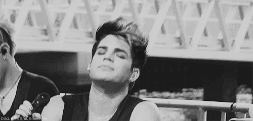 Artiesten Gifs Adam lambert geschokt 