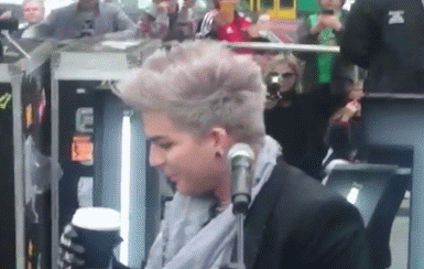 Muziek Artiesten Gifs Adam lambert 