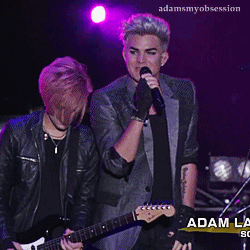 Adam Lambert GIF. Artiesten Gifs Adam lambert Fever 