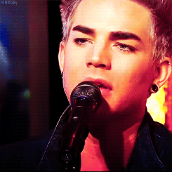 Adam Lambert GIF. Artiesten Gifs Adam lambert 