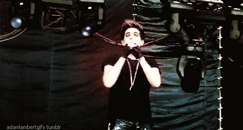 Muziek Artiesten Gifs Adam lambert 