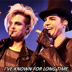 Adam Lambert GIF. Artiesten Gifs Adam lambert 