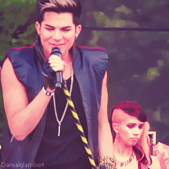 Adam Lambert GIF. Muziek Artiesten Gifs Adam lambert 
