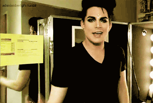 Muziek Artiesten Gifs Adam lambert 