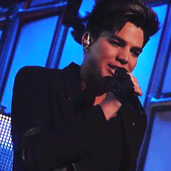Adam Lambert GIF. Artiesten Gifs Adam lambert American idol 